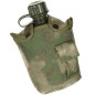 Preview: MFH US Feldflasche, 1 l, Hülle, HDT camo FG, BPA-frei
